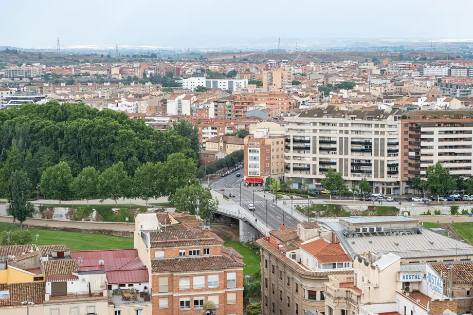 Imatge de Lleida presa des de la Seu Vella - Foto: Jordi Vinuesa