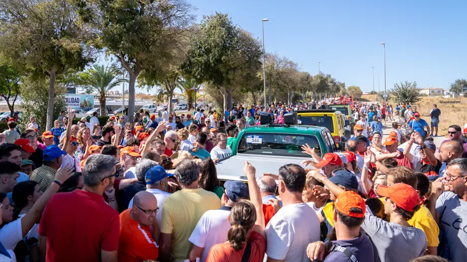 Imatge d'arxiu de la caravana publicitària de La Vuelta - Foto: cedida per l'Ajuntament de Tàrrega