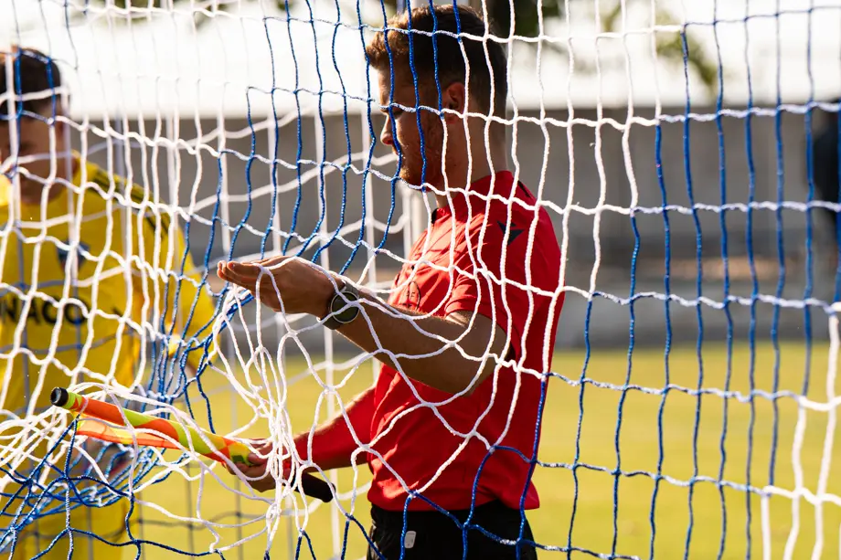 Partit amistós entre el Lleida Esportiu i el CFJ Mollerussa, disputat a Ivars d'Urgell - Foto: Jordi VInuesa