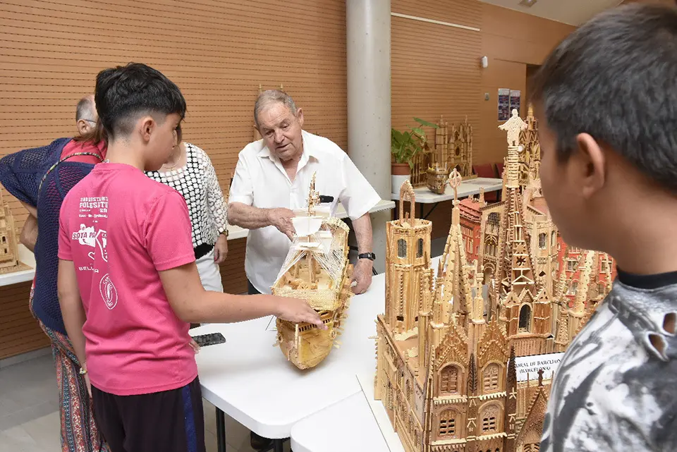 Exposició de maquetes a Sidamon - Foto: Josep Maria Llovera