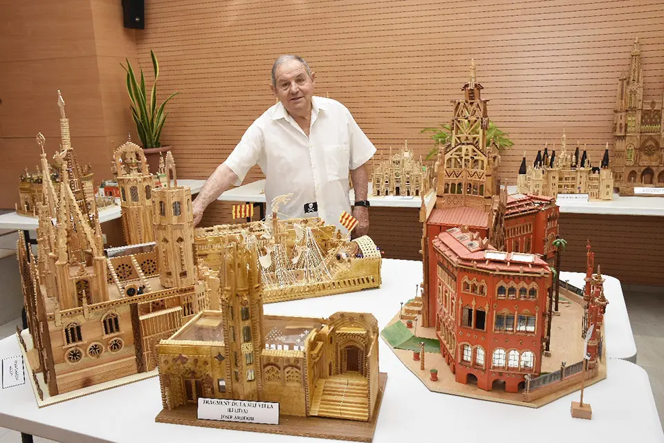 Exposició de maquetes a Sidamon - Foto: Josep Maria Llovera