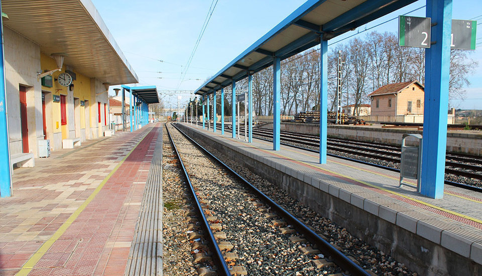 Estació de ferrocarril de les Borges Blanques - Foto: Cedida per l'Ajuntament de les Borges Blanques