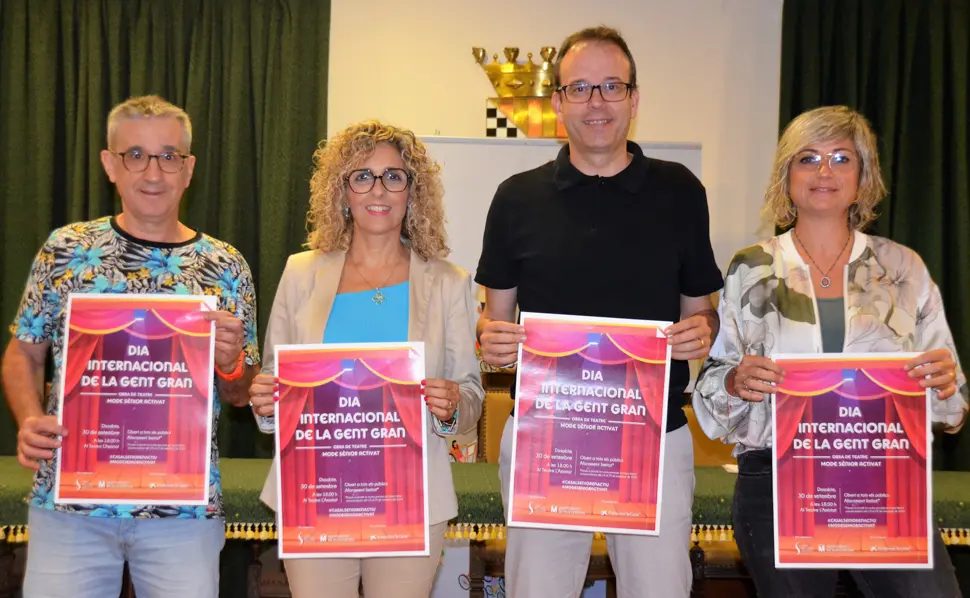 Presentació de la festa del Dia Internacional de la Gent Gran a Mollerussa - Foto: Ajuntament de Mollerussa