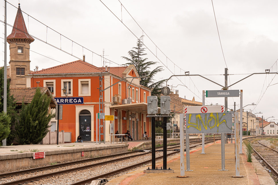 Estació de tren de Tàrrega - Foto: Jordi Vinuesa