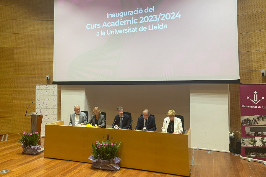 Inauguració del curs acadèmic 2023-2024 a la UdL - Foto: Cedida per la UdL