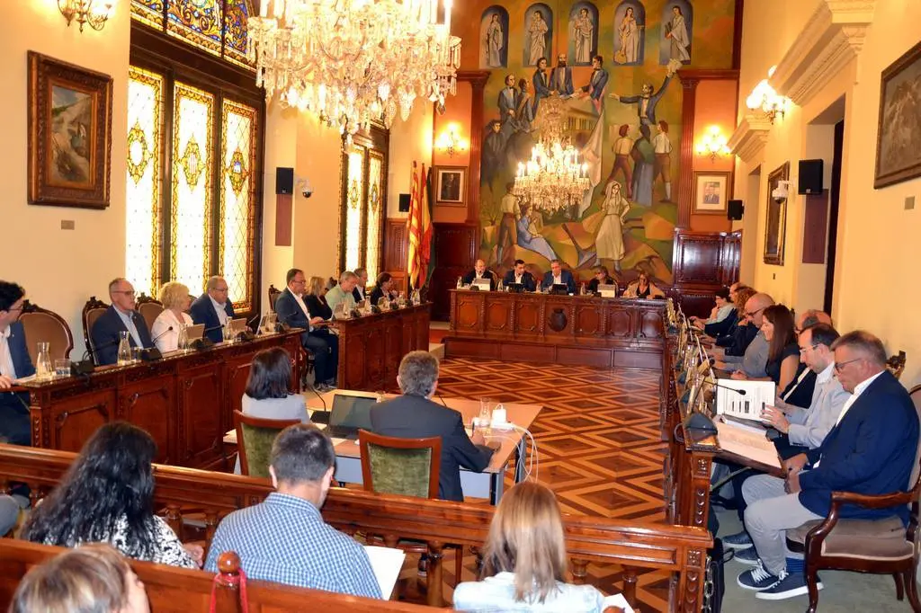 El ple de la Diputació de Lleida celebrat aquest dijous - Foto: Diputació de Lleida