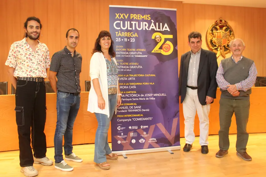 Presentació dels Premis Culturàlia 2023 - Foto: Ajuntament de Tàrrega