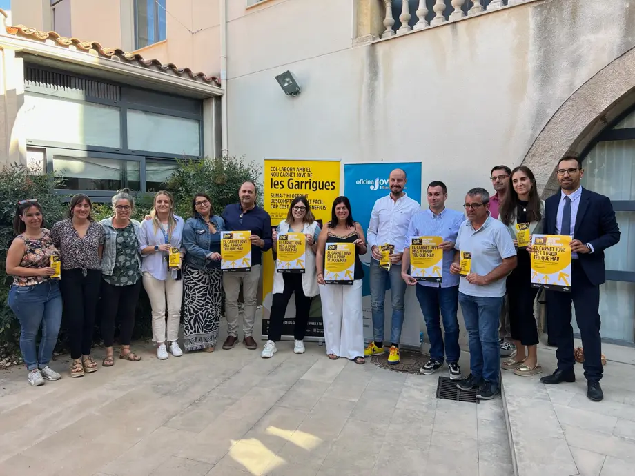 Presentació del nou Carnet Jove de les Garrigus - Foto: Consell Comarcal de les Garrigues