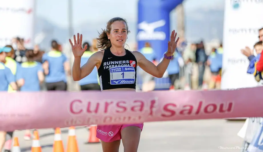 Mireia Sosa, guanyadora del premi especial territoris de la plataforma #EllasSonDeAqui i Catigat - Foto: Marcos Cabrera / Marcos photosport - Cedida per #EllasSonDeAquí