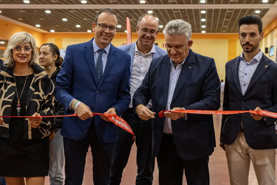 L’acte inaugural d’enguany va anar a càrrec del president de la Cambra de Comerç, Indústria i Serveis de Lleida, Jaume Saltó - Foto: Jordi Vinuesa