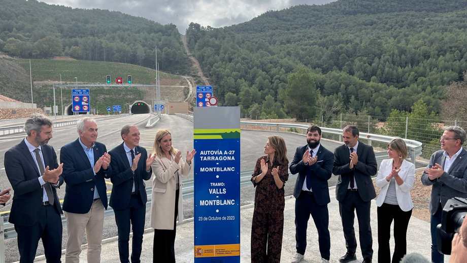 Inauguració del túnel del Coll de Lilla - Foto: Diputació de Lleida