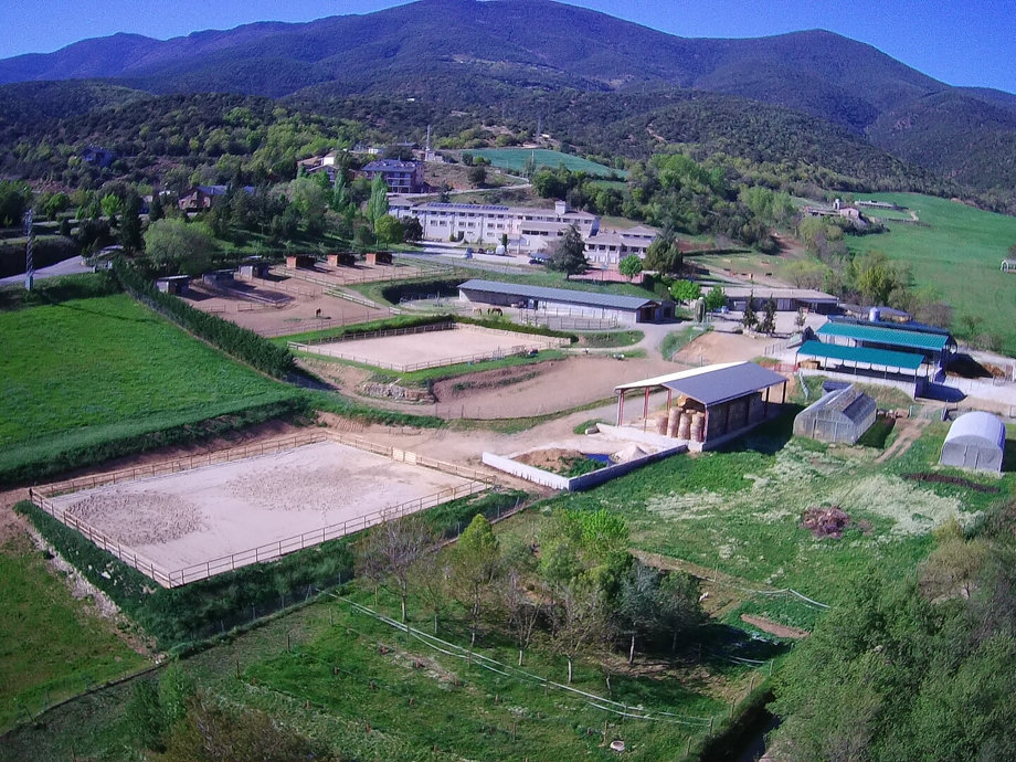 Panoràmica de les instal·lacions de l'Escola Agrària dels Pirineus - Foto: Cedida per l'Escola Agrària dels Pirineus
