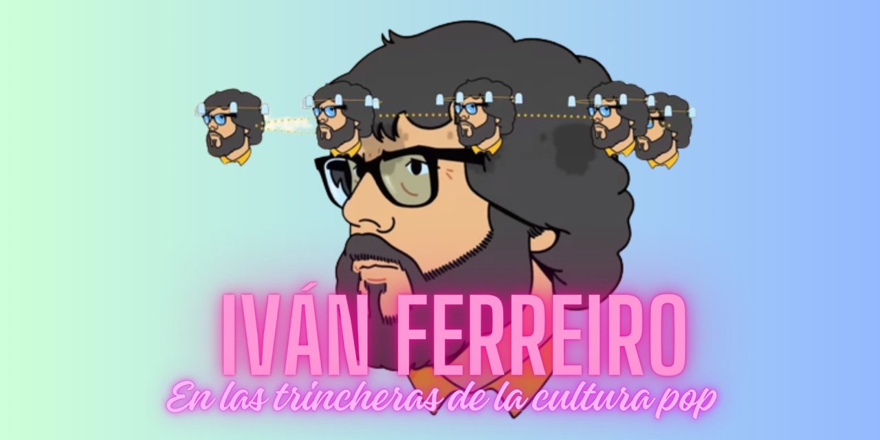 Fotograma de lúltim vídeoclip d'Iván Ferreiro "En las trincheras de la cultura pop"