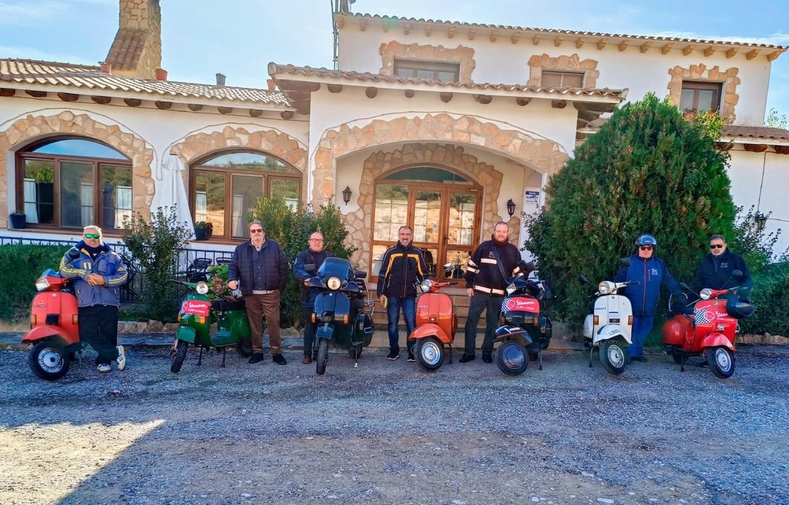 Participants del Vespa Club -Foto: Fira de Lleida