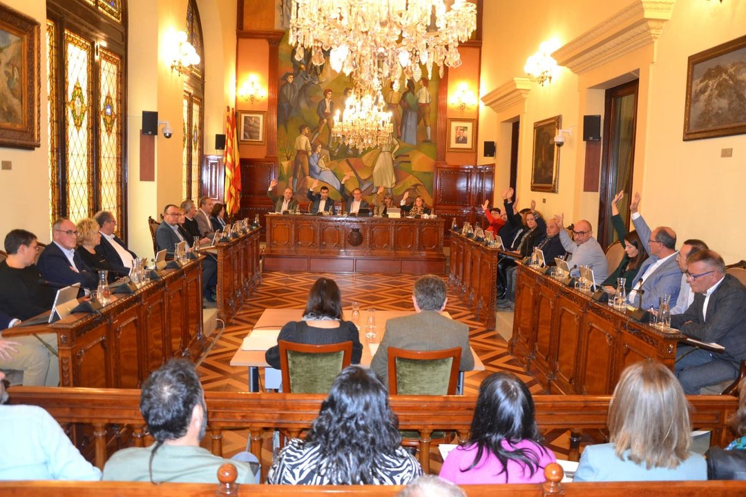 Sessió Plenària de la Diputació de Lleida del 27 de novembre.