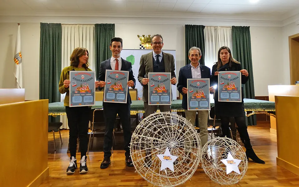 Presentació del Mercat de Sta. Llúcia i Campanya de Nadal de Mollerussa Comercial 2023- Foto: E. Barta