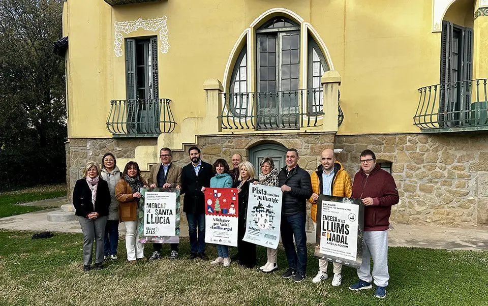 Presentació de les activitats organitzades per les Festes de Nadal 2023 - Foto: Paeria de Balaguer