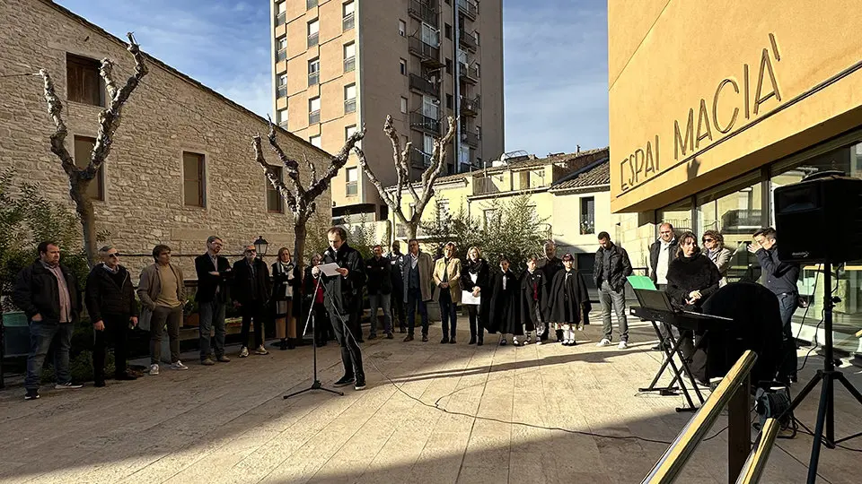 l'Espai Macià de les Borges Blanques acollirà l'acte institucional d'homenatge al president Macià per commemorar els 90 anys de la seva mort