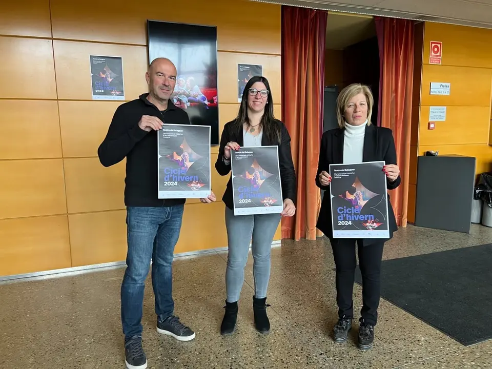 Presentacio temporada del teatre d' hivern a Balaguer