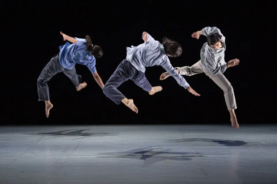 Assaig general de les practiques escèniques 2021 del departament de dansa contemporània del Conservatori Professional de dansa de l'Institut del Teatre al Teatre Ovidi Montllor el dia 14 de maig de 2021 a Barcelona. (Foto Jordi Vidal)