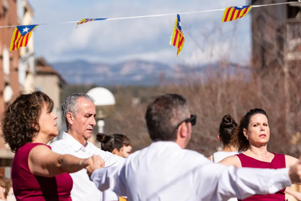 Ponts va ser l'escenari del 49è Campionat de Colles Sardanistes de la Terra Ferma - Foto: Jordi Vinuesa