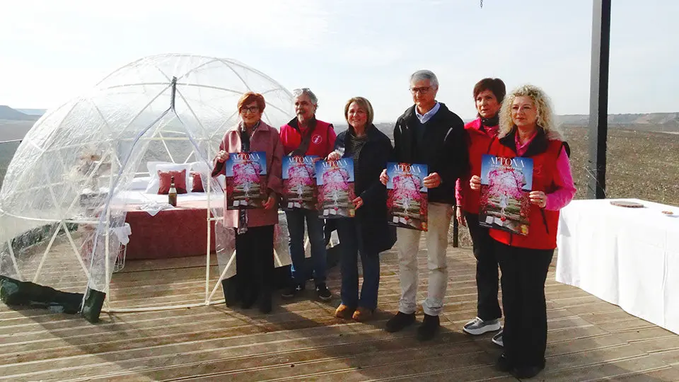 Presentació de la campanya 'Viu la màgia del rosa’ a Raimat Natura  - Foto: E. Barta