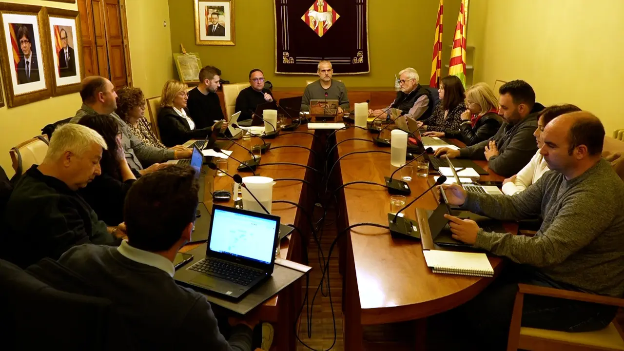 Ple de l'Ajuntament de les Borges Blanques - Foto: Cedida per l'Ajuntament de les Borges Blanques