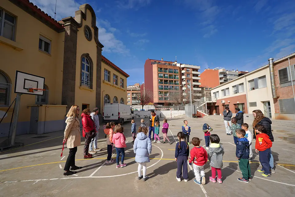 El Casal de Vacances de Setmana Santa, aquest matí, a l'Escola Camps Elisis.
Decarregar imatge original
(c) Mario Gascón