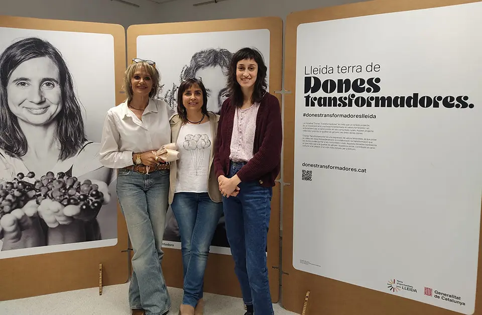 Tres de les quatre guissonenques que s'han incorporat al projecte 'Dones transformadores'