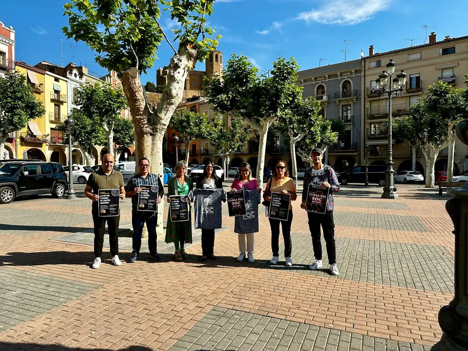 Presentació de la Nit del Comerç i la Cursa del foc. Foto: Paeria Balaguer