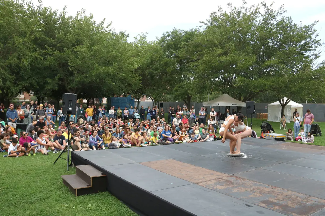 Imatge d'un espectacle de la FiraTàrrega. Foto: ACN