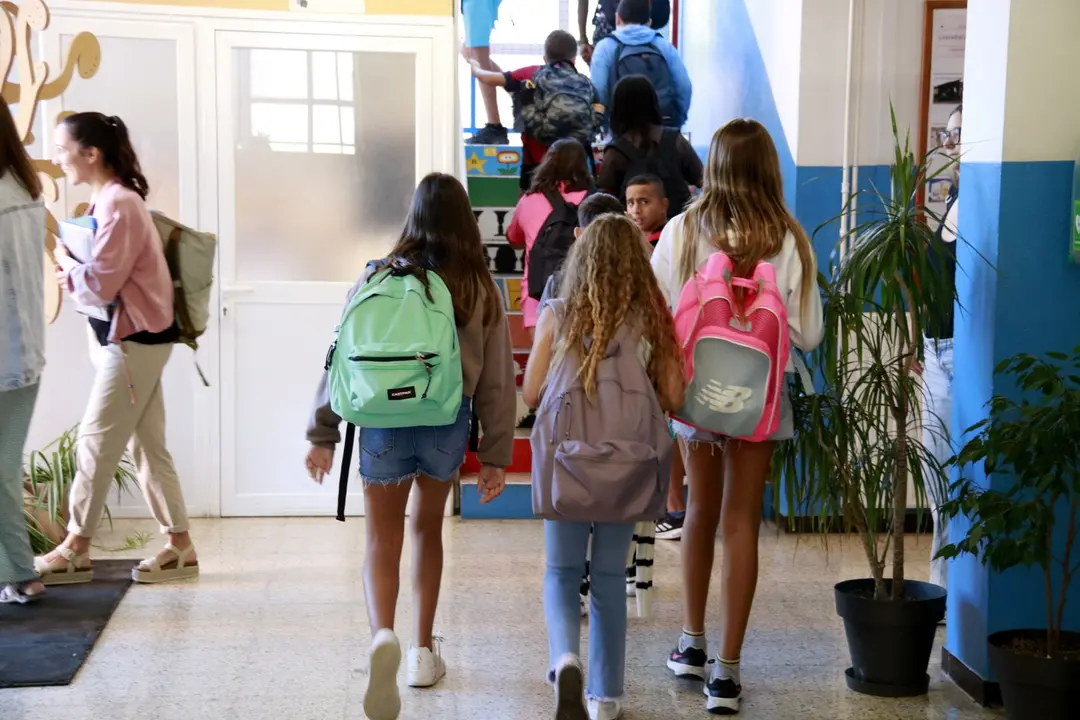 Inici de curs escolar a Mollerussa. Foto: ACN