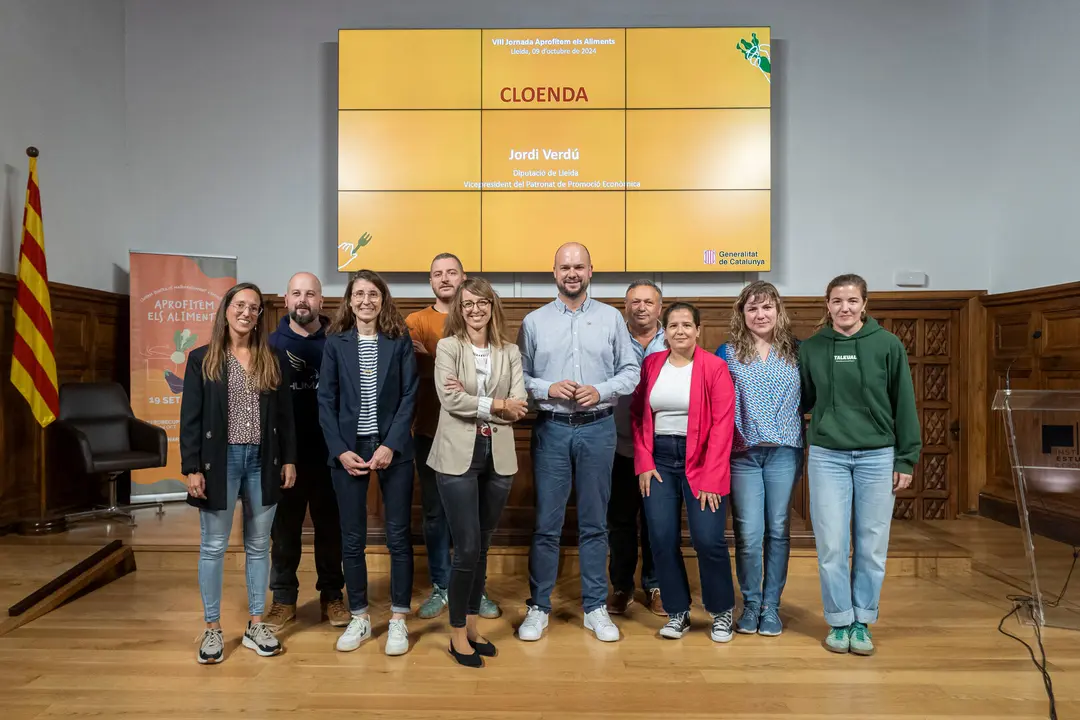 Imatge de la jornada Aprofitem els aliments. Foto: Diputació de Lleida