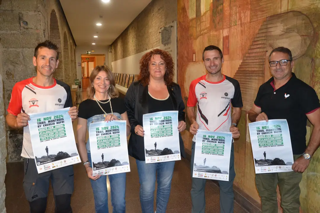 Presentació de la Trail Montroig Camarasa. Foto: Diputació de Lleida