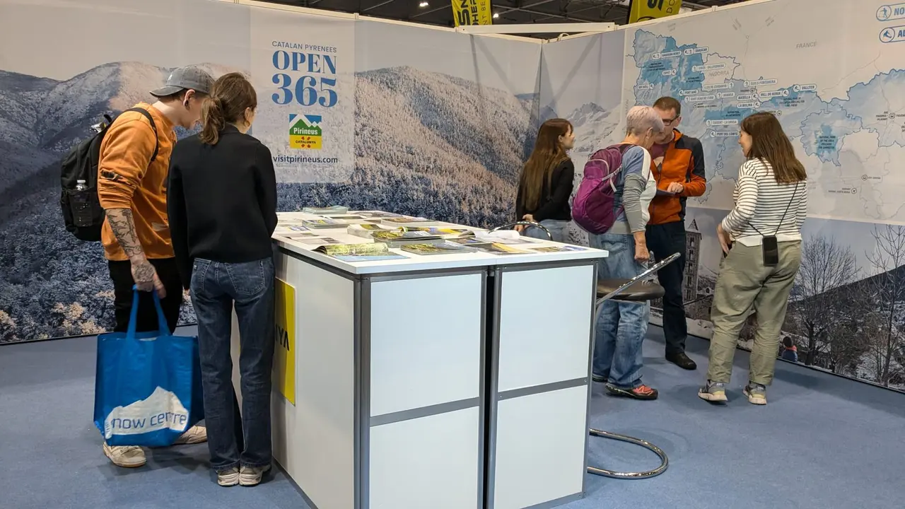 Estand Snow Show de Londres. Foto: Diputació de Lleida