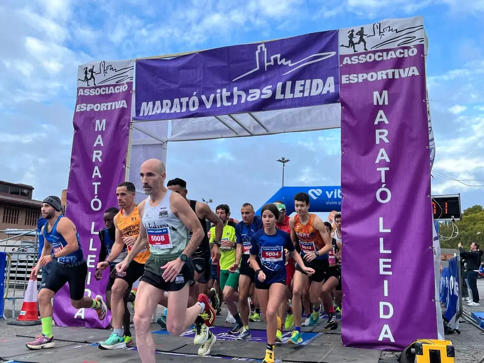 Imatge del Marató de Lleida. Foto: Cedida per Iter