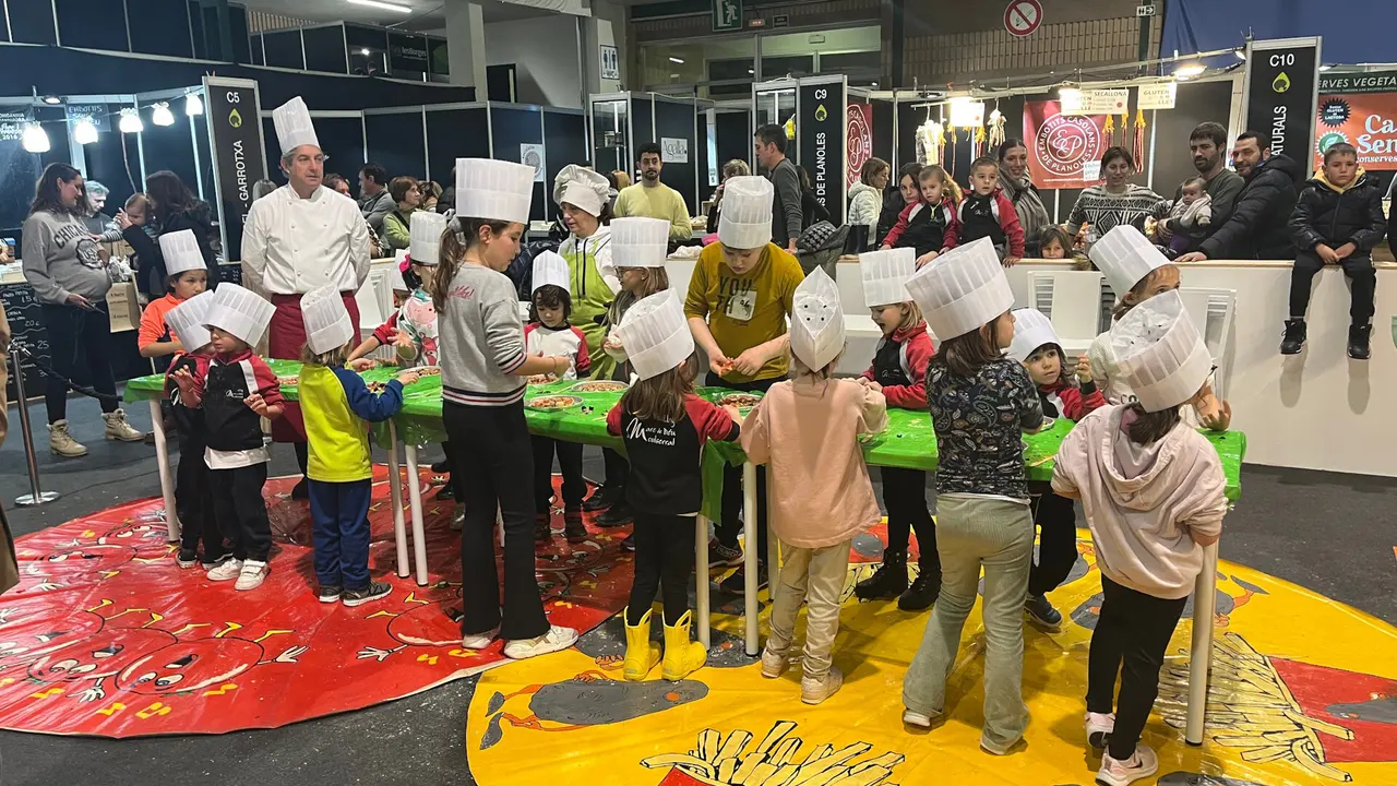 L'estand Aliments del Territori de la Fira de l'Oli. Foto: Cedida per la Diputació de Lleida