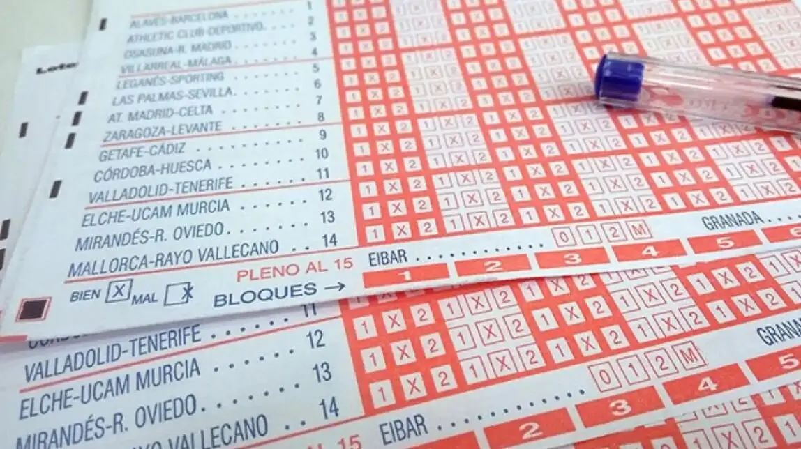 Imatge d'arxiu d'una butlleta de La Quiniela.