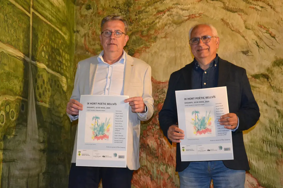 La novena edició de l’Hort Poètic de Bellvís homenatjarà la figura d’Àlex Susanna. Foto: Diputació de Lleida