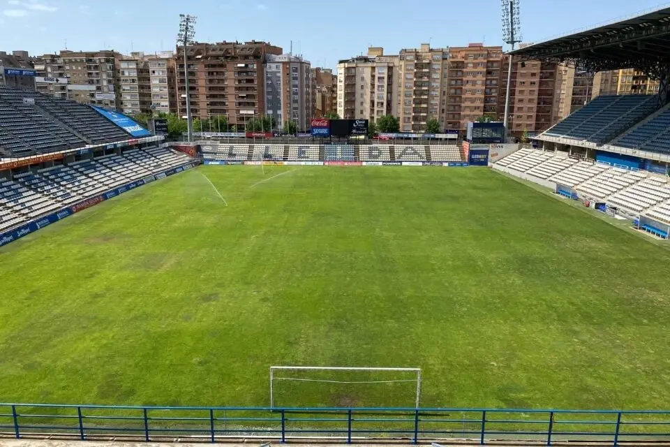 Estado del Lledia. Foto: Lleida CF