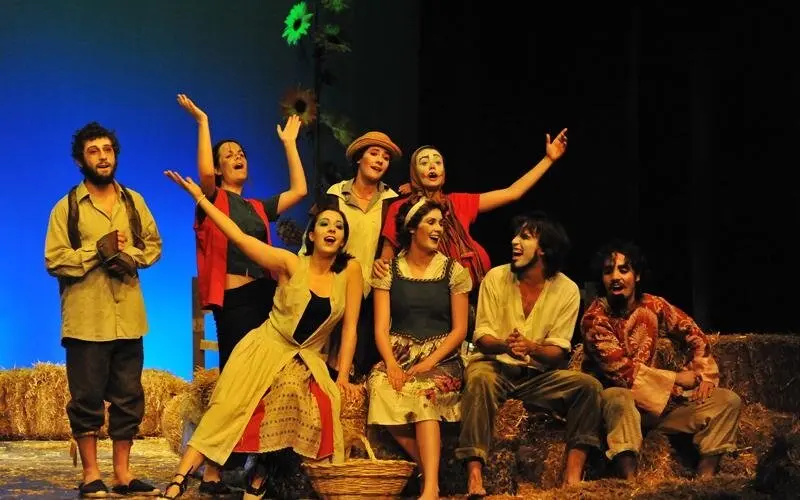 Una representació de l'Aula de Teatre de Lleida