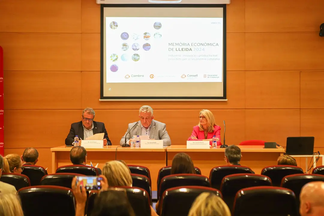 Presentació de la Memòria Econòmica de Lleida 2024