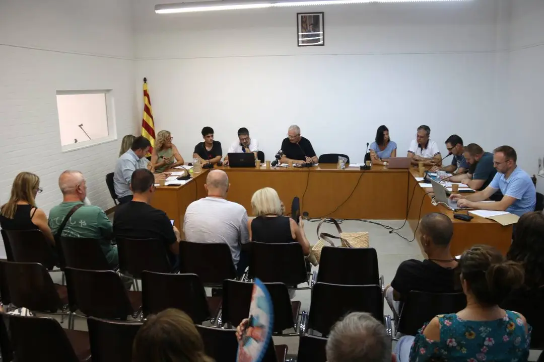 Imatge del ple d’Arbeca