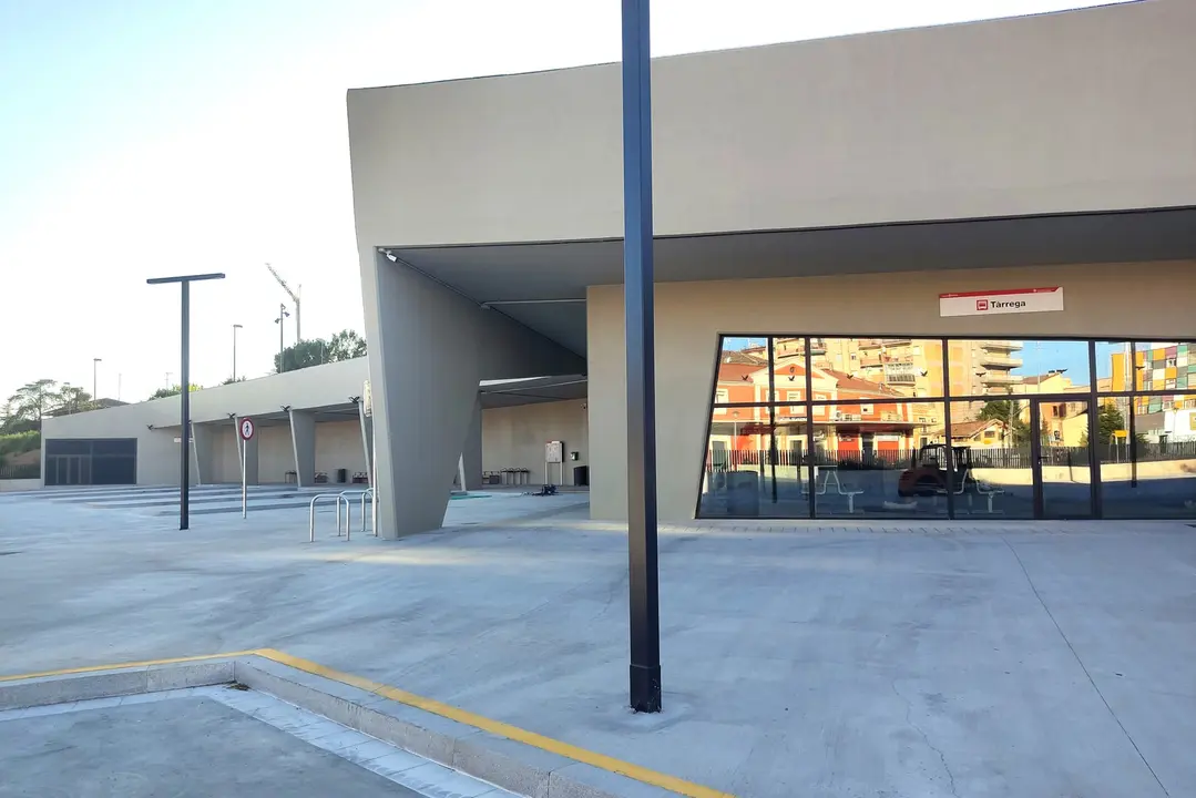 La nova estació d'autobusos de Tàrrega
