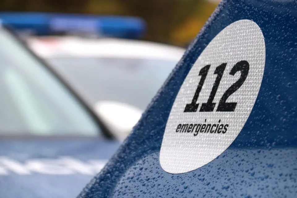 Detall d'un vehicle dels Mossos d'Esquadra