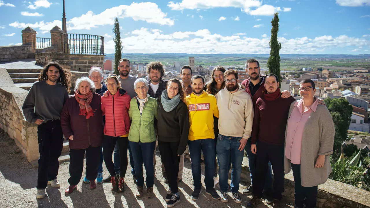 La candidatura de la CUP Tàrrega en les passades eleccions del 2023