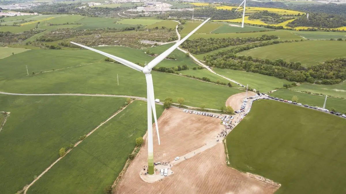 L'energia eòlica també juga un paper essencial a casa nostra. Foto: Generalitat