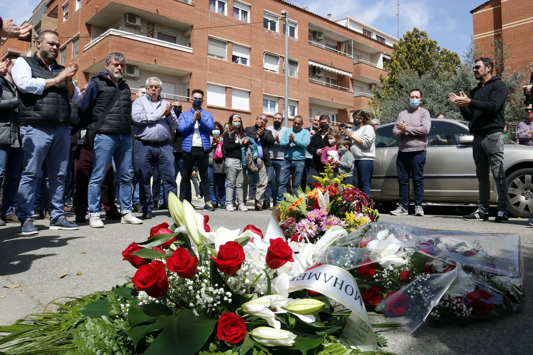 Homenatge al taxista assassinat. Foto: ACN