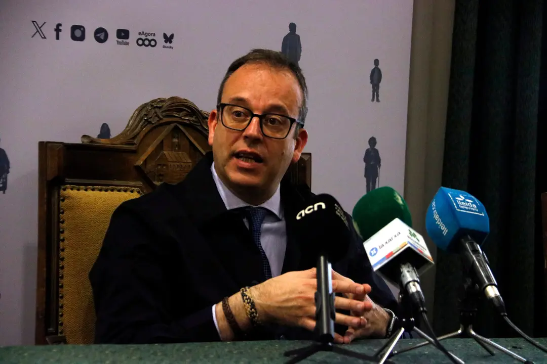 Marc Solsona, alcalde de Mollerussa. Foto: ACN