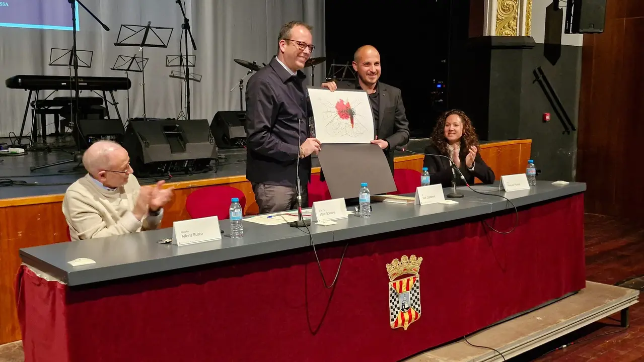 Joel Castany&eacute;, pregoner de les festes de Sant Isidori Foto: Ajuntament de Mollerussa